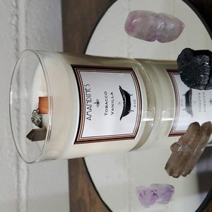 TOBACCO VANILLA Crystal-infused Soy Candle